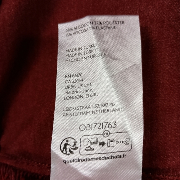 NWT Free People In My Feelings Mid Rise Crop Boot Pants Size Small Retail $128 - Picture 4 of 6